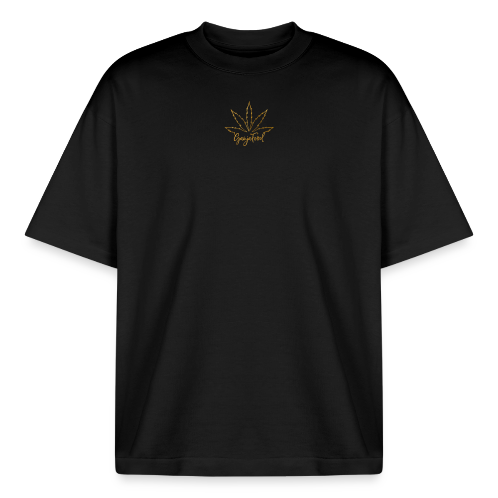 Boxy Heavyweight Unisex Organic T-Shirt von Stanley/Stella - Schwarz