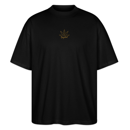 Ganja Food Oversize Tee – Cannabis Streetwear Unisex | Coby's Infused Cooking - Schwarz