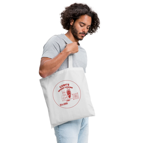 Coby's Infused Cooking Stoffbeutel – Cannabis Kitchen Jutebeutel - Weiß
