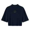 Boxy Frauen Recyceltes 1/2 Sleeved T-Shirt by Stanley/Stella - Navy